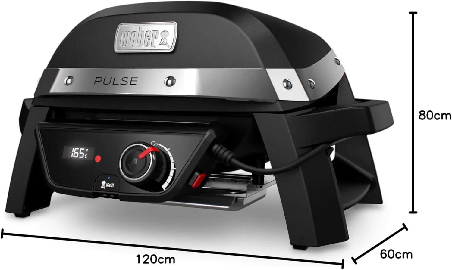 Barbecue weber en aluminium 68 x 65 cm vue 10