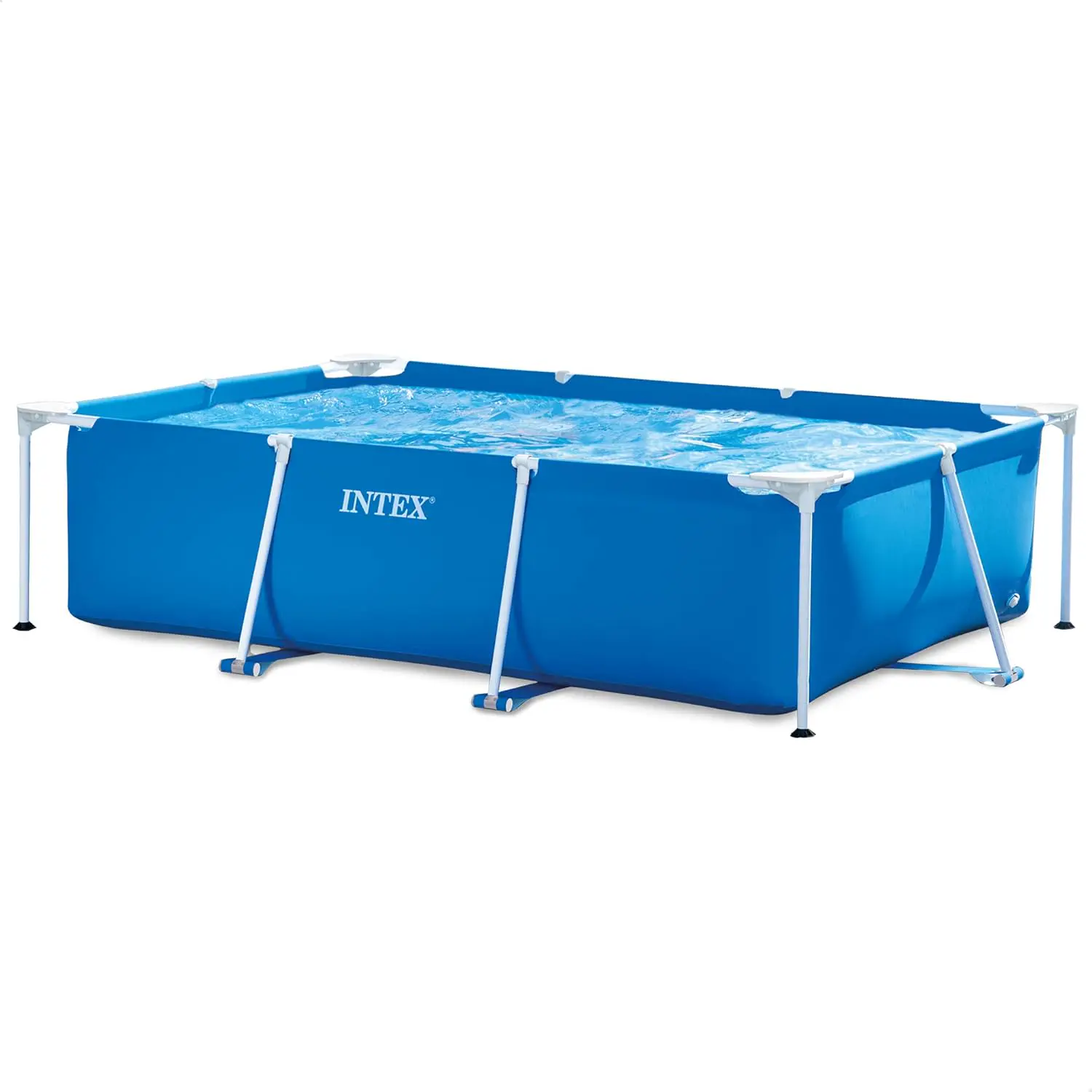 Piscine hors sol en métal bleu 60 X 65CM vue 1