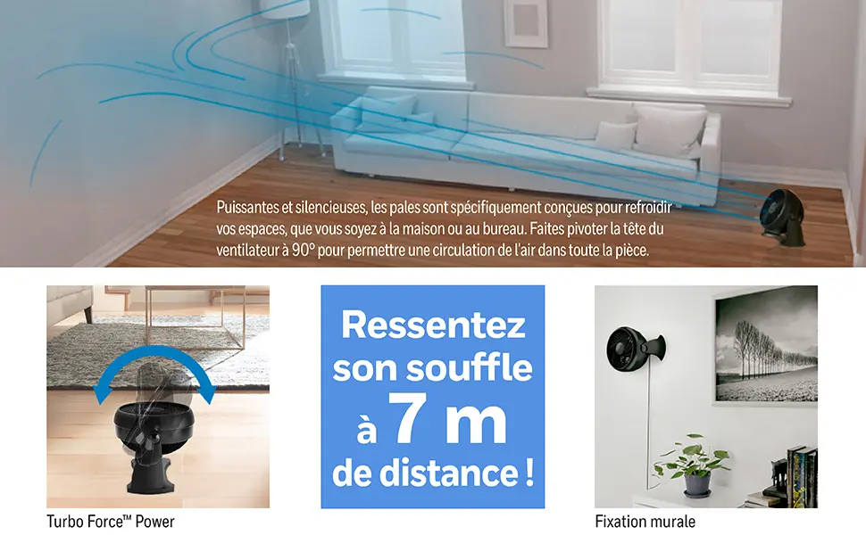 Ventilateur Honeywell ventilateur TurboForce Power — contenu détaillé 2