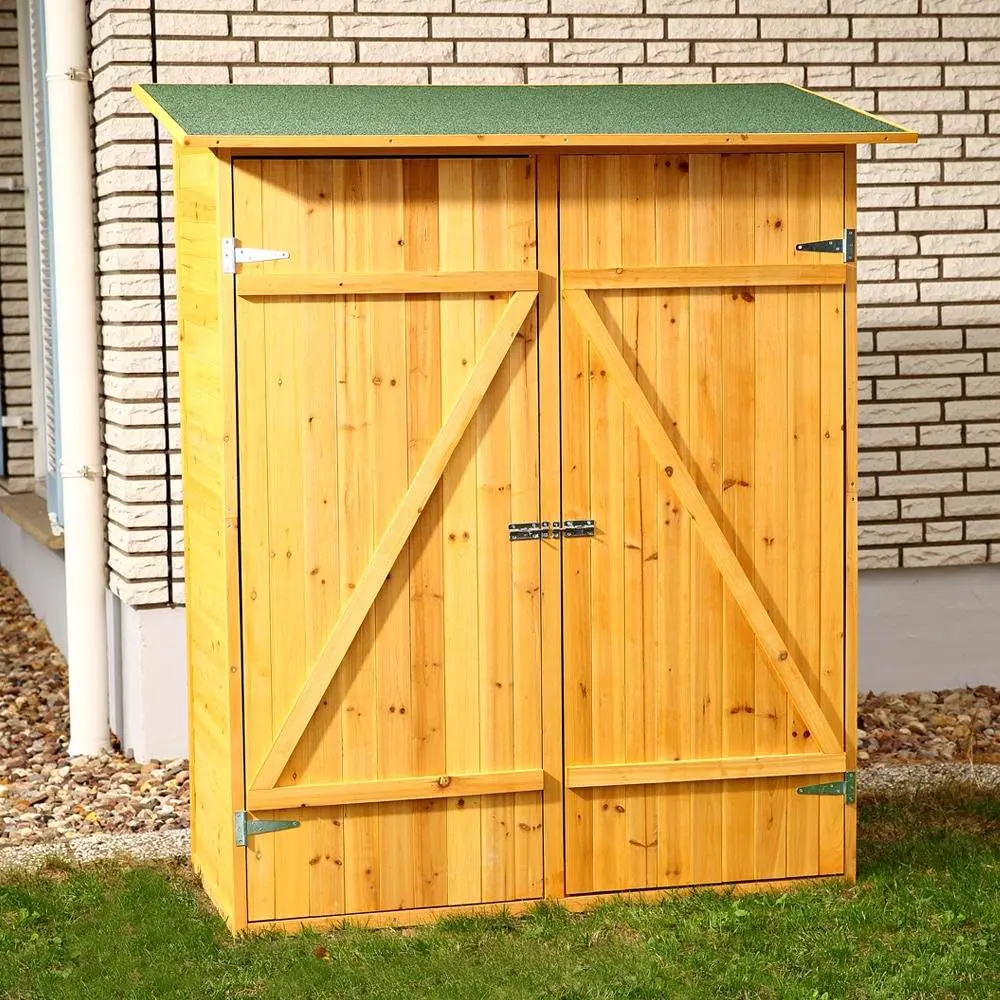 Abri de jardin en bois en bois 140 x 75 cm vue 2
