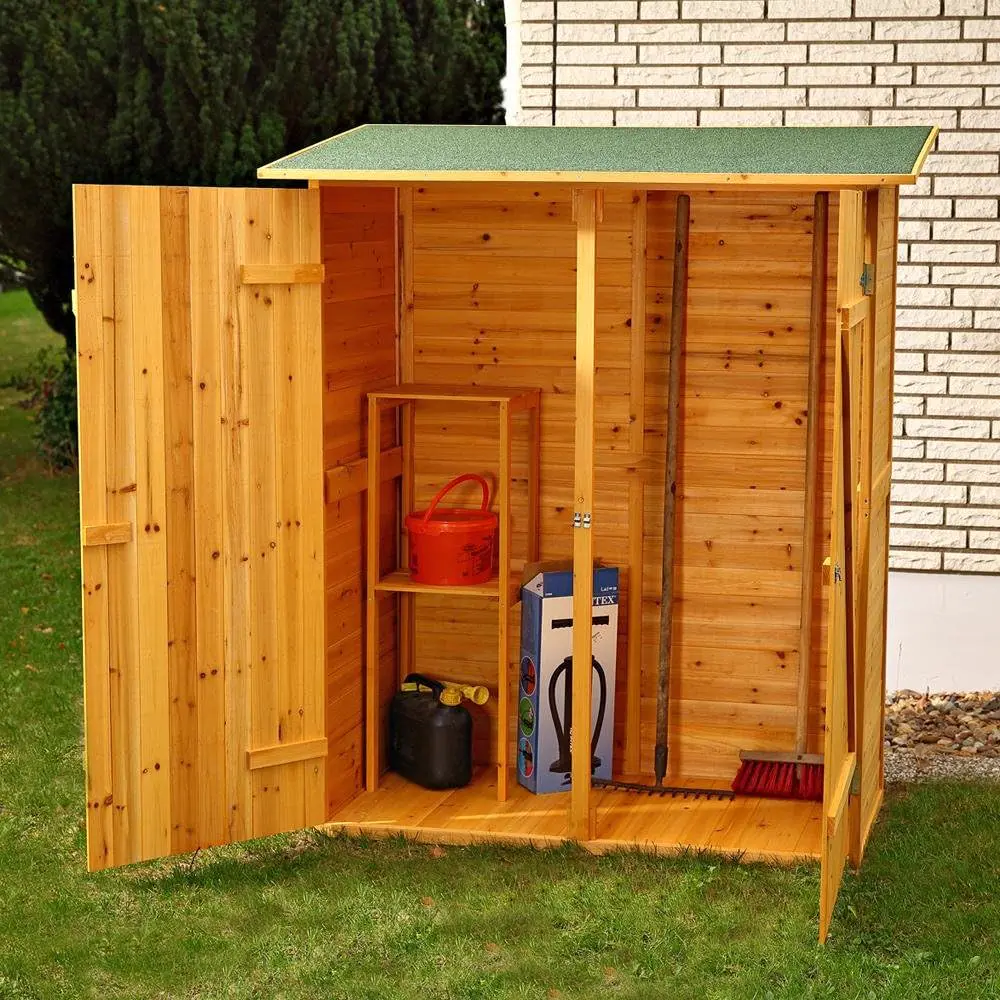 Abri de jardin en bois en bois 140 x 75 cm vue 5