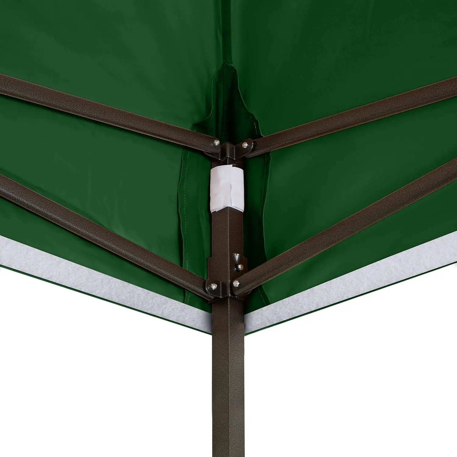 Tonnelle en métal vert vue 6