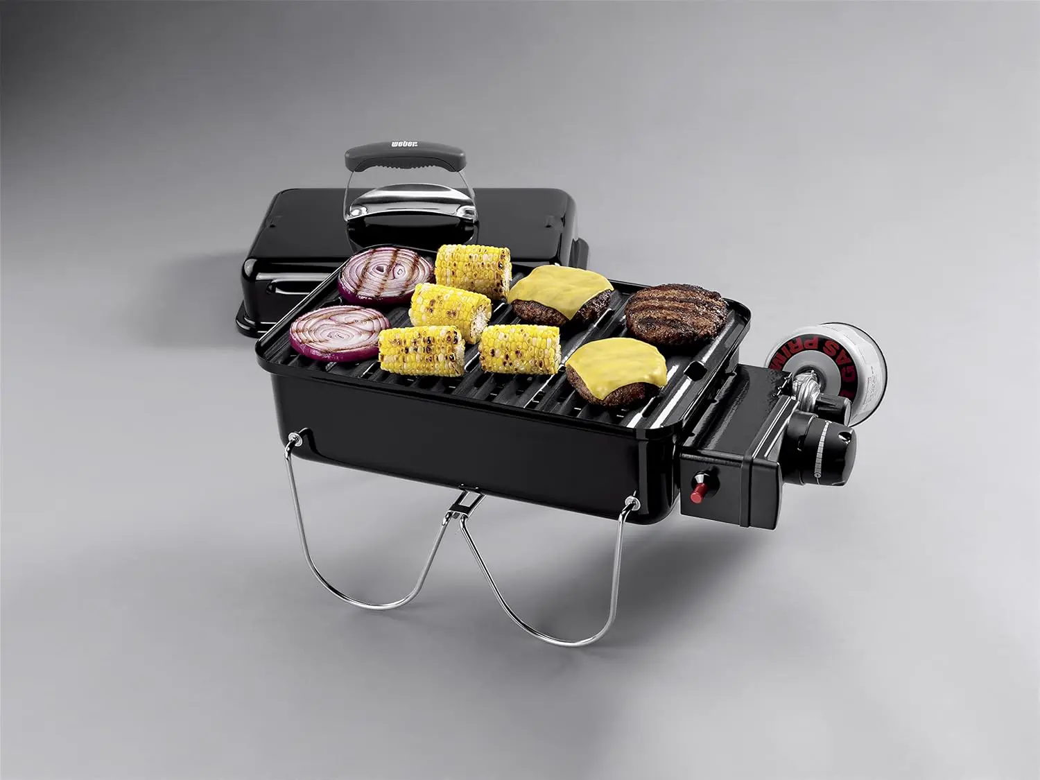 Barbecue weber 4 places en acier noir 42 x 26 cm vue 24