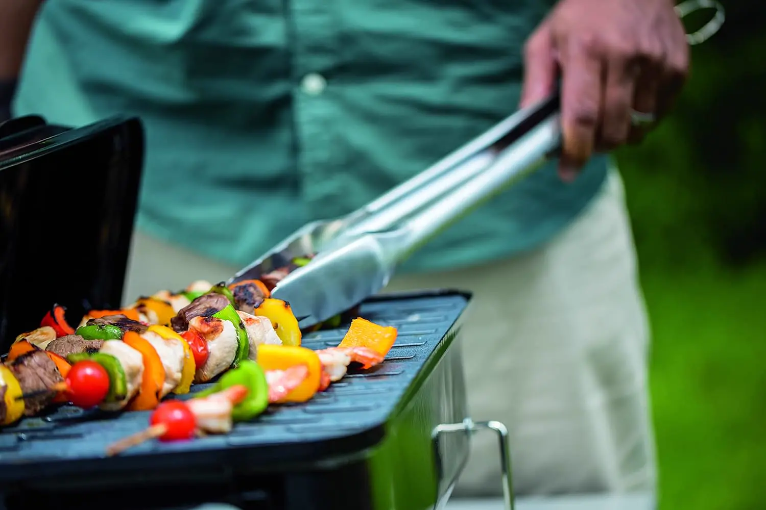 Barbecue weber 4 places en acier noir 42 x 26 cm vue 25
