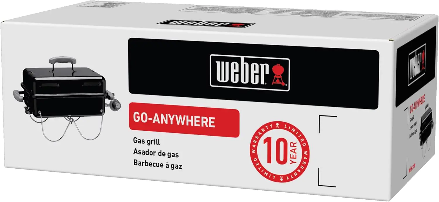 Barbecue weber 4 places en acier noir 42 x 26 cm vue 26