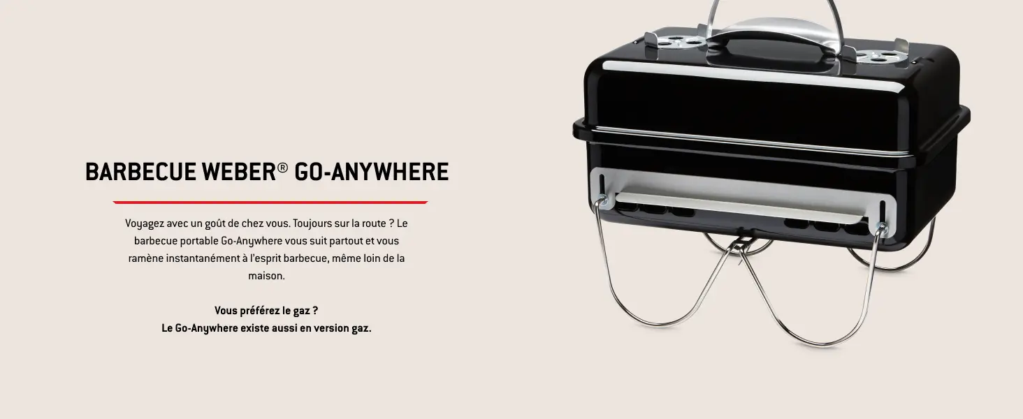 Barbecue weber 4 places en acier noir 42 x 26 cm — contenu détaillé 2