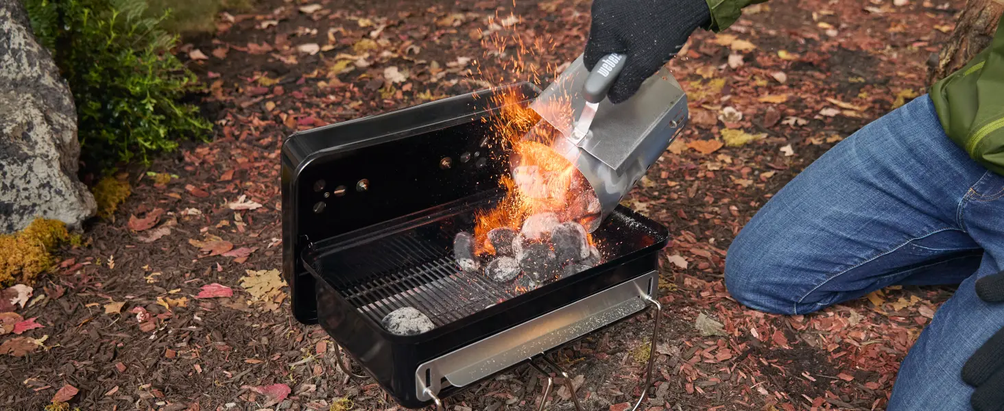 Barbecue weber 4 places en acier noir 42 x 26 cm — contenu détaillé 11