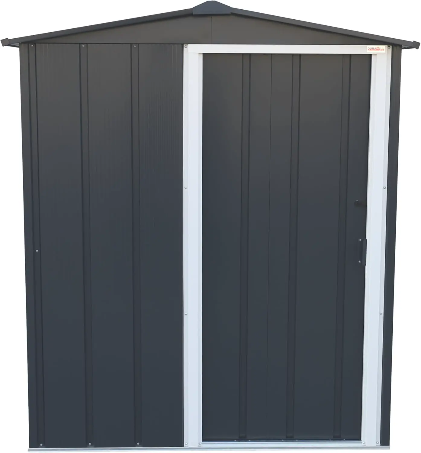 Abri de jardin en métal en acier anthracite 1,56 m² vue 7