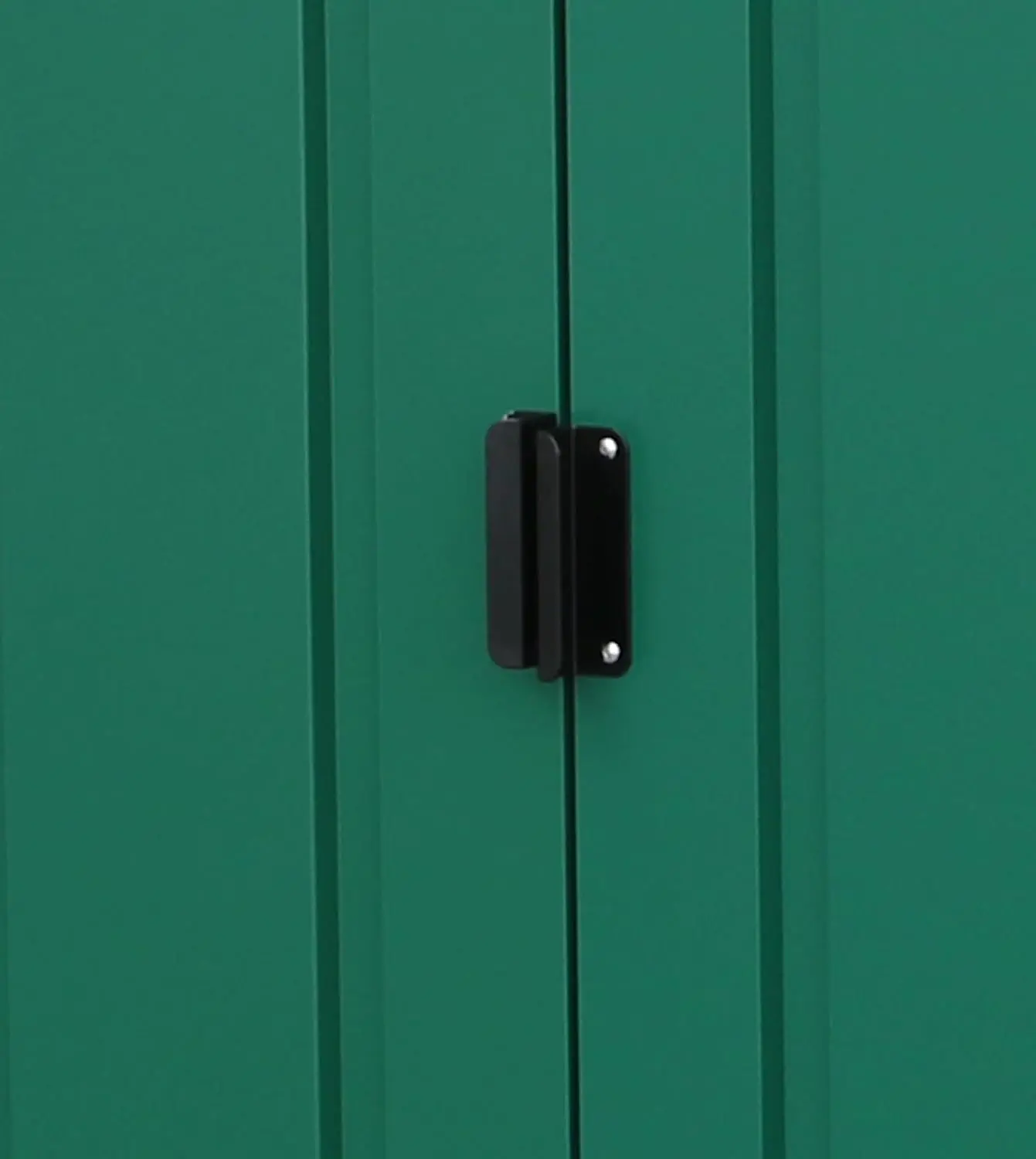 Abri de jardin en métal en acier vert 2,17 m² vue 8