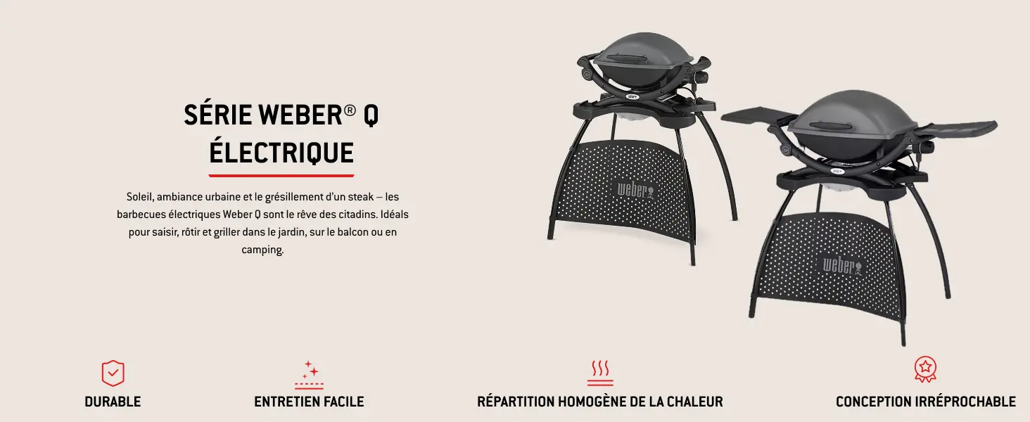 Barbecue weber en aluminium 70 x 40 — contenu détaillé 2