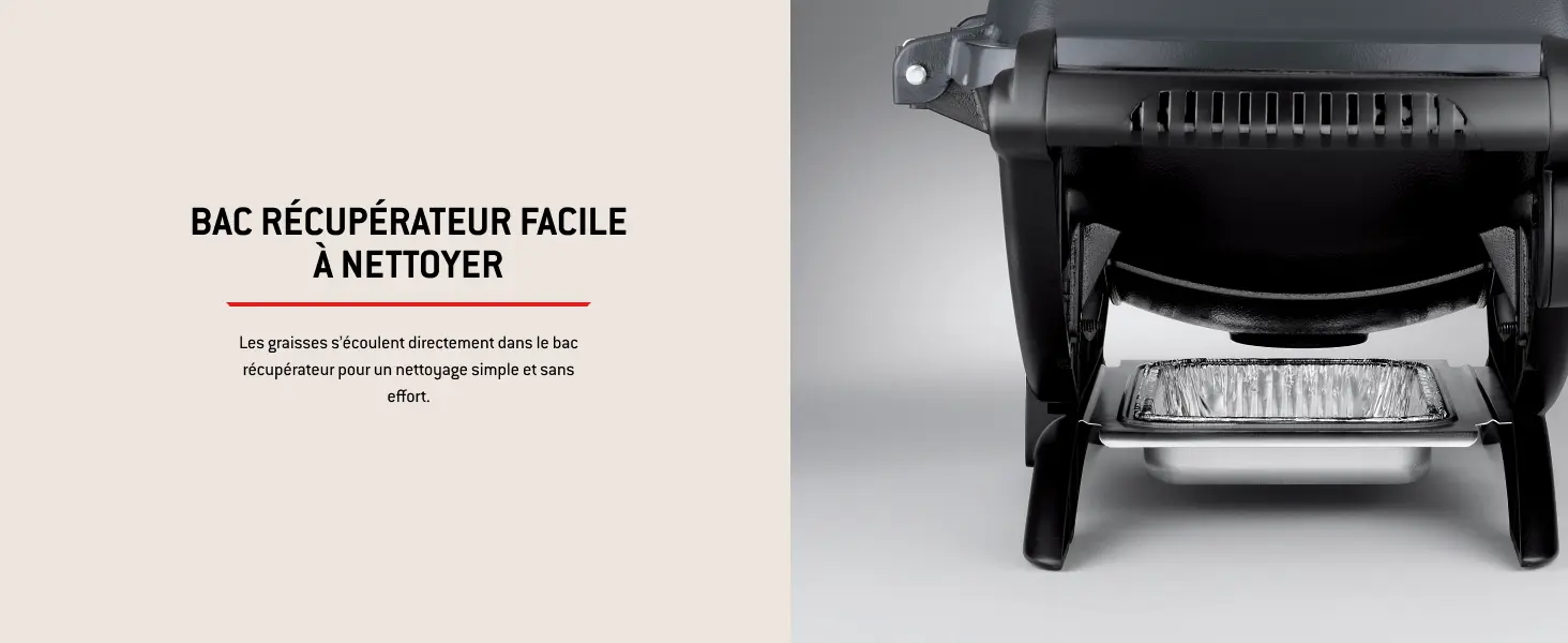 Barbecue weber en aluminium 70 x 40 — contenu détaillé 7