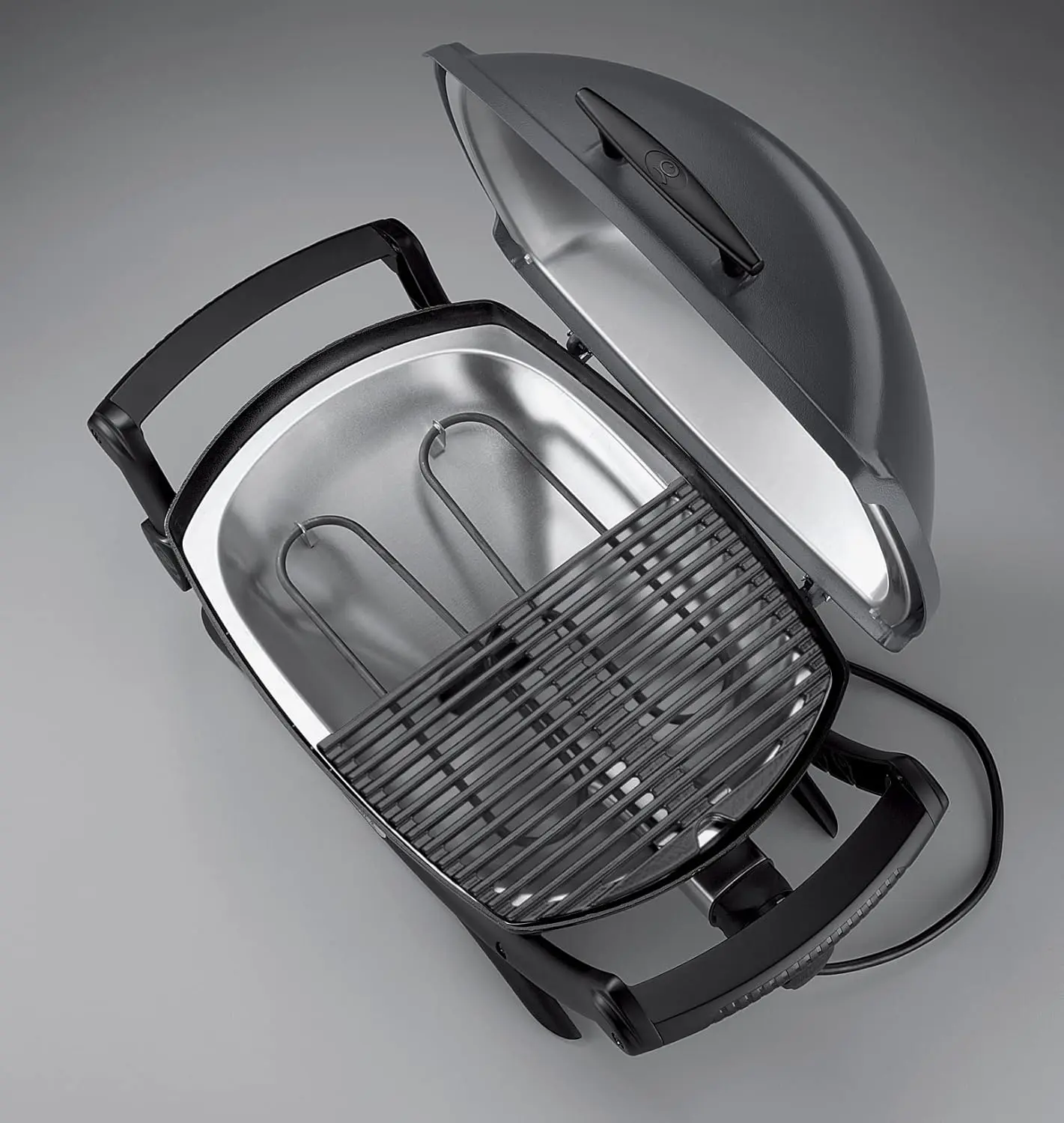 Barbecue weber en acier gris 76,2 x 130,6 vue 4