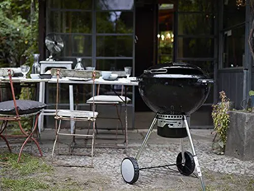 Barbecue weber en aluminium gris 51,5 x 55 vue 3