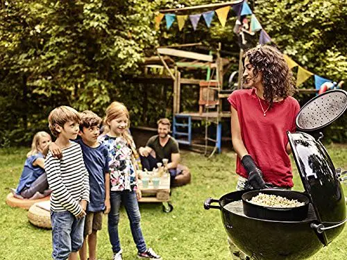 Barbecue weber en aluminium gris 51,5 x 55 vue 5