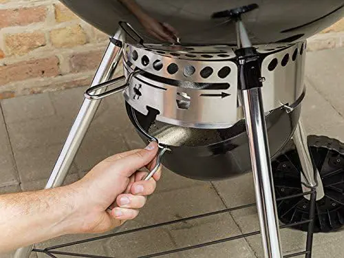 Barbecue weber en aluminium gris 51,5 x 55 vue 6
