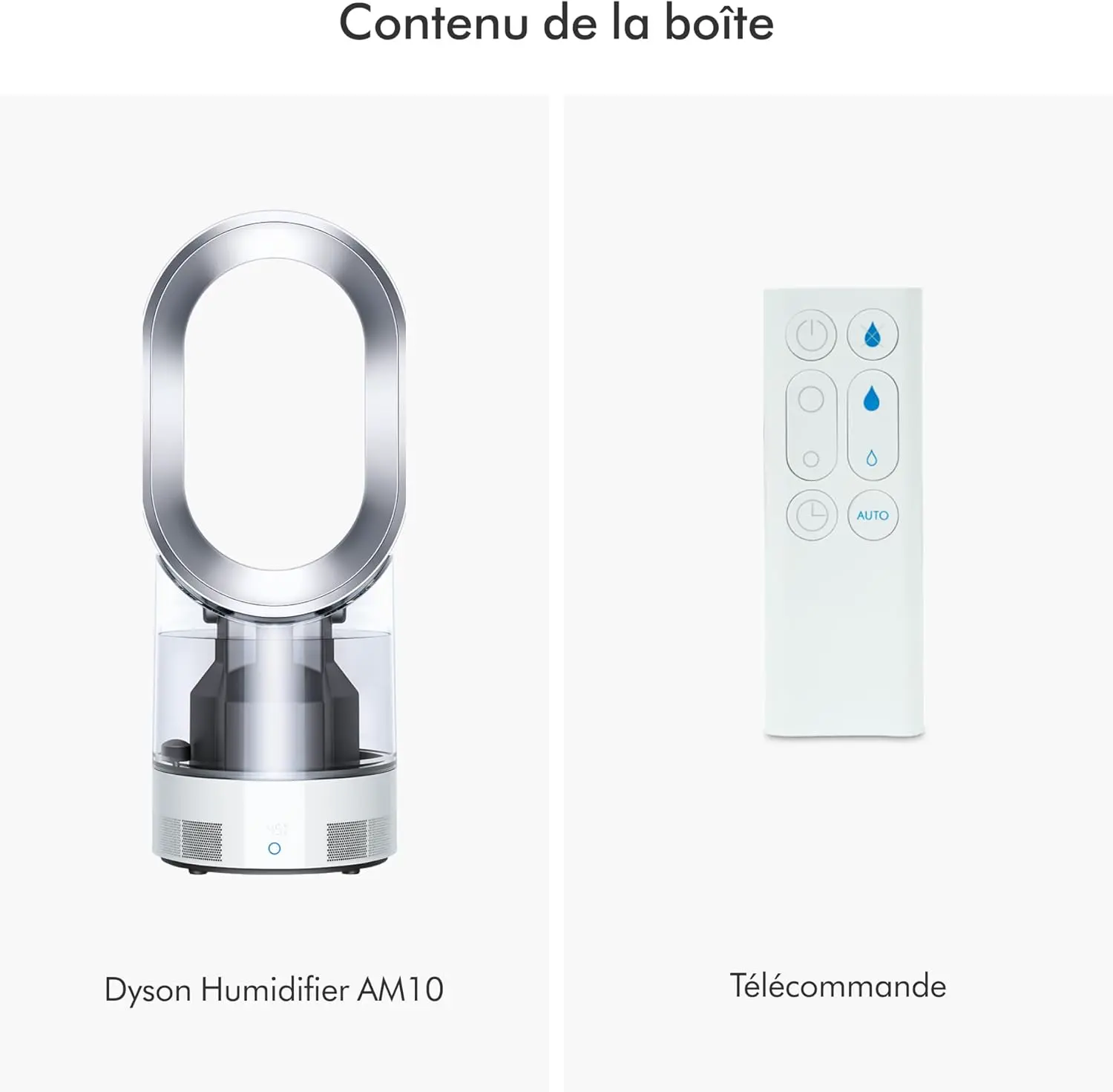 Ventilateur blanc vue 4