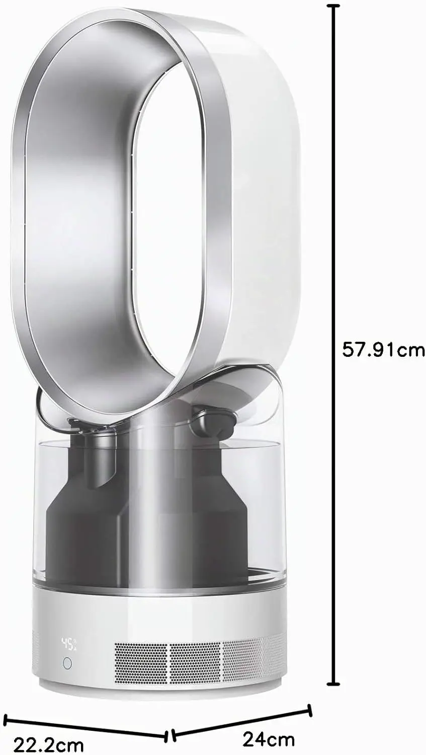 Ventilateur blanc vue 7