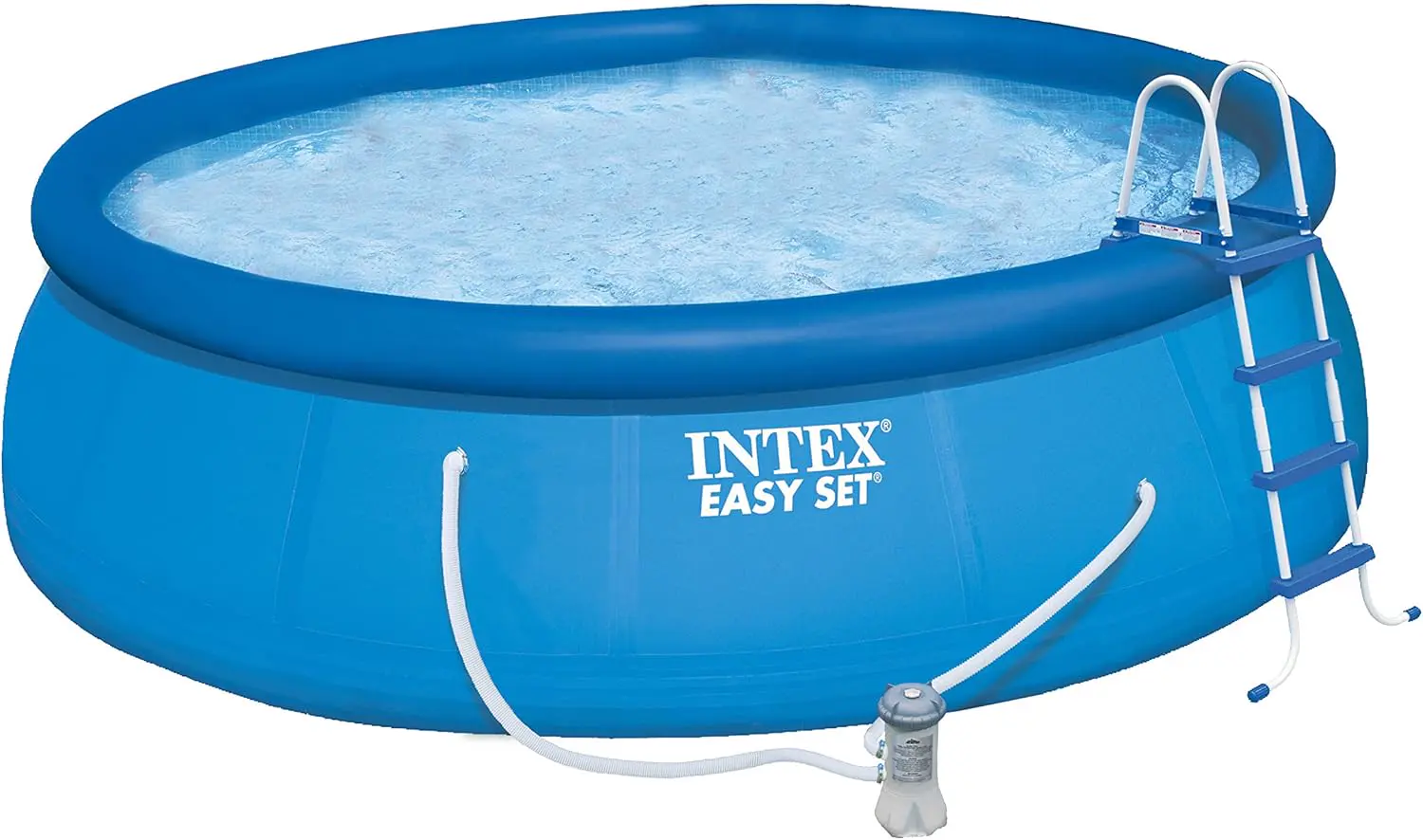 Intex kit Piscine Easy Set autoportante (ø) 4,57 x (l) 1,22m