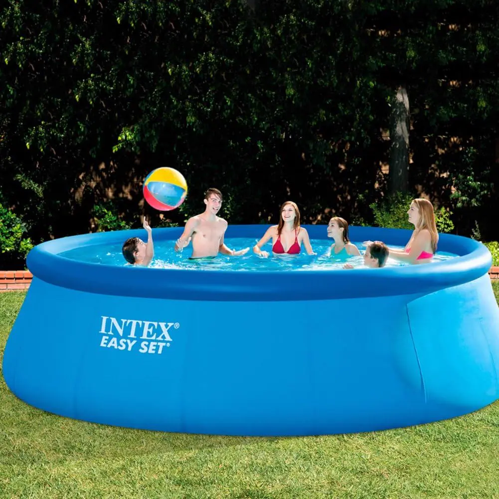 Piscine hors sol Intex kit Piscine Easy Set autoportante 4,57… vue 2