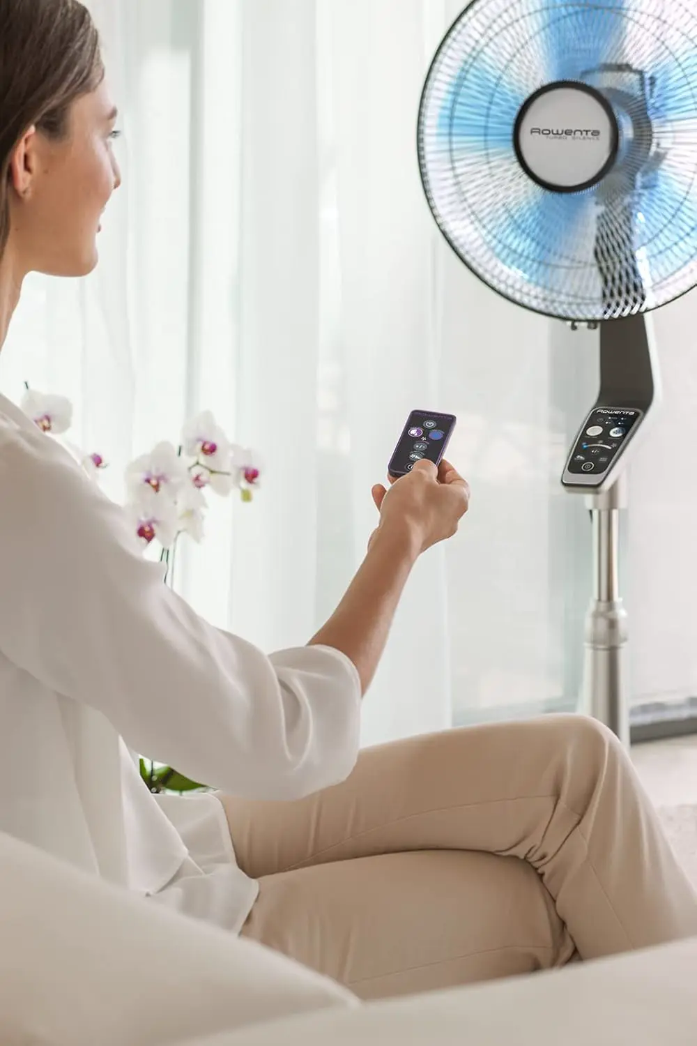 Ventilateur Rowenta VU5670F0 Ventilateur sur Pied Turbo avec T… vue 5