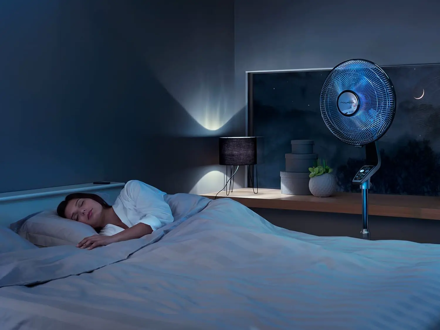 Ventilateur Rowenta VU5670F0 Ventilateur sur Pied Turbo avec T… vue 6