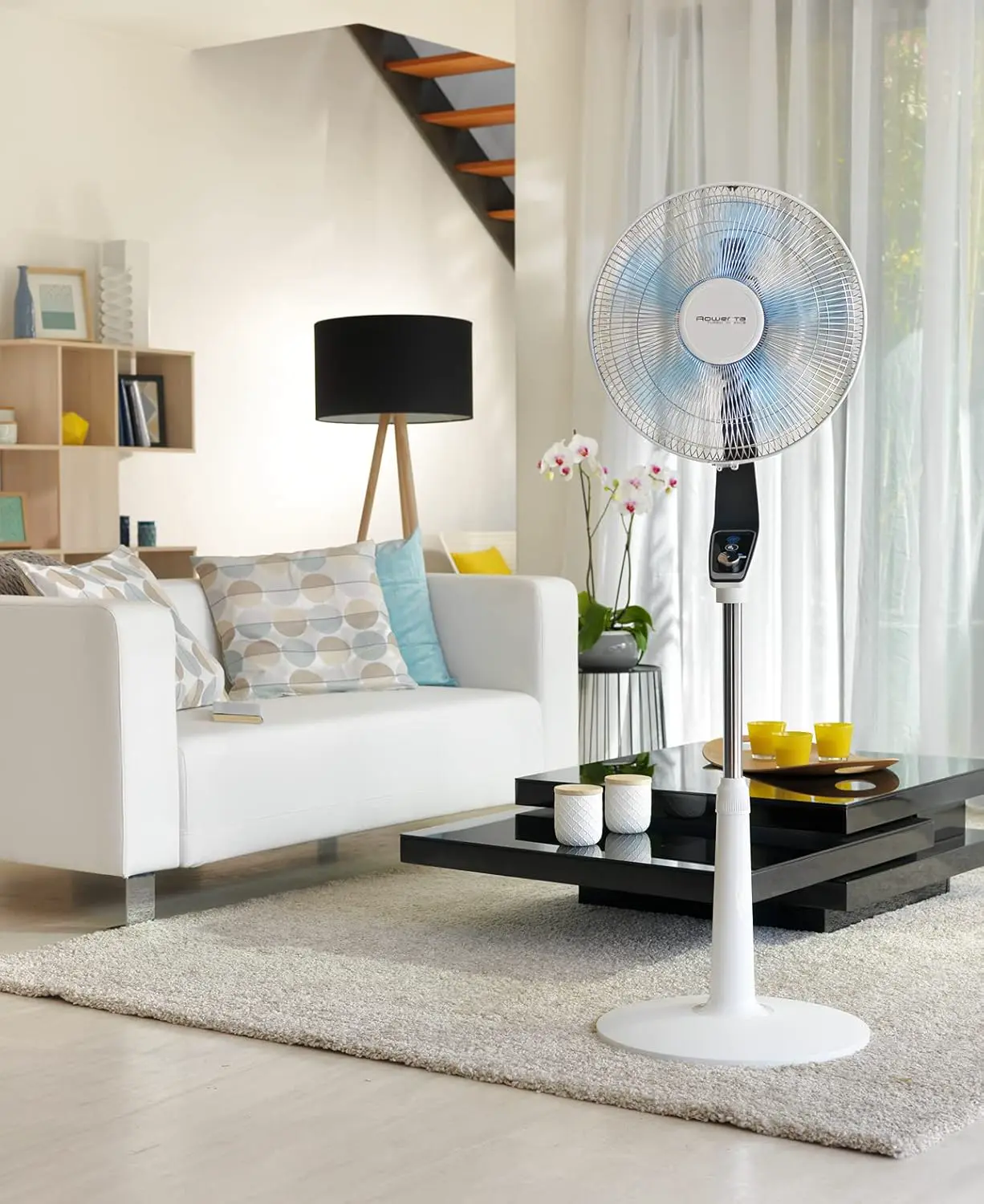 Ventilateur Rowenta VU5670F0 Ventilateur sur Pied Turbo avec T… vue 9