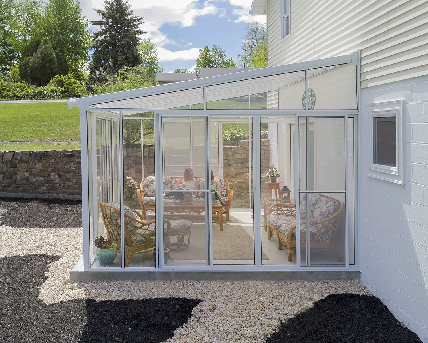Pergola en aluminium 16,7m² vue 4