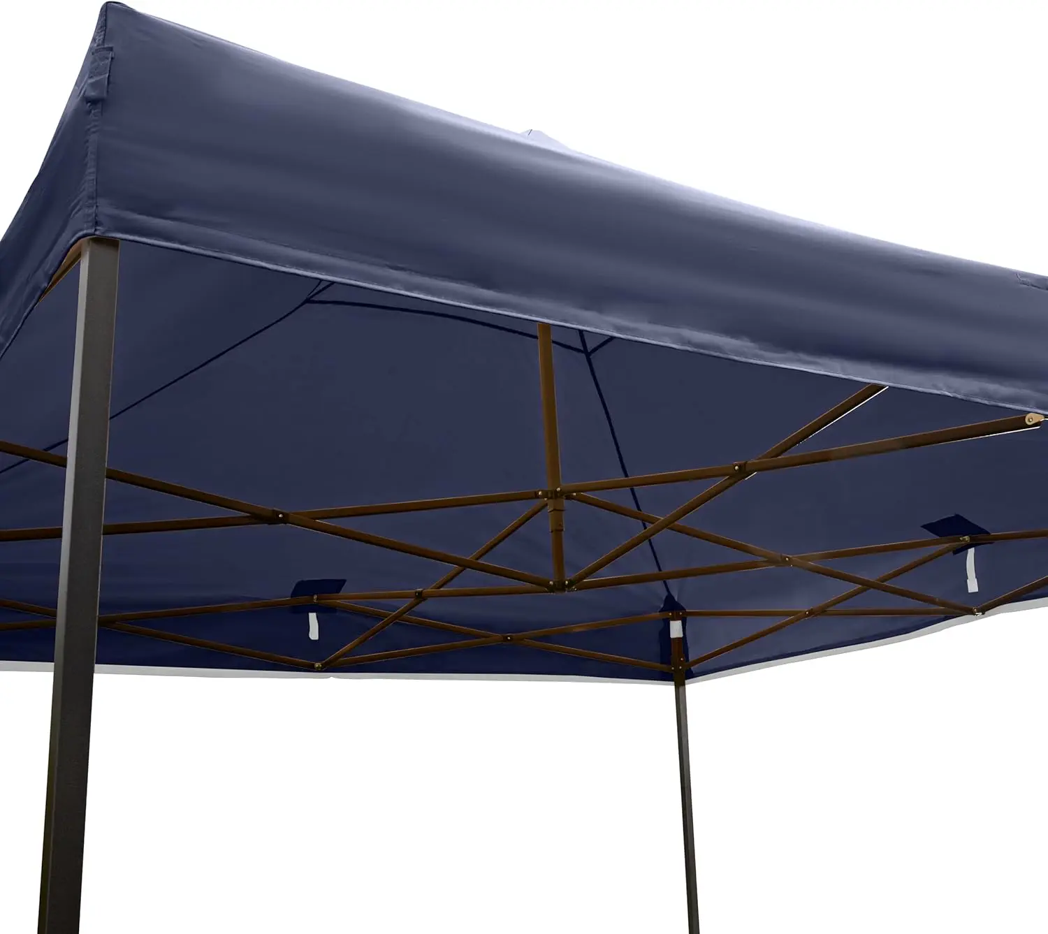 Tonnelle en métal bleu 3x3m vue 4