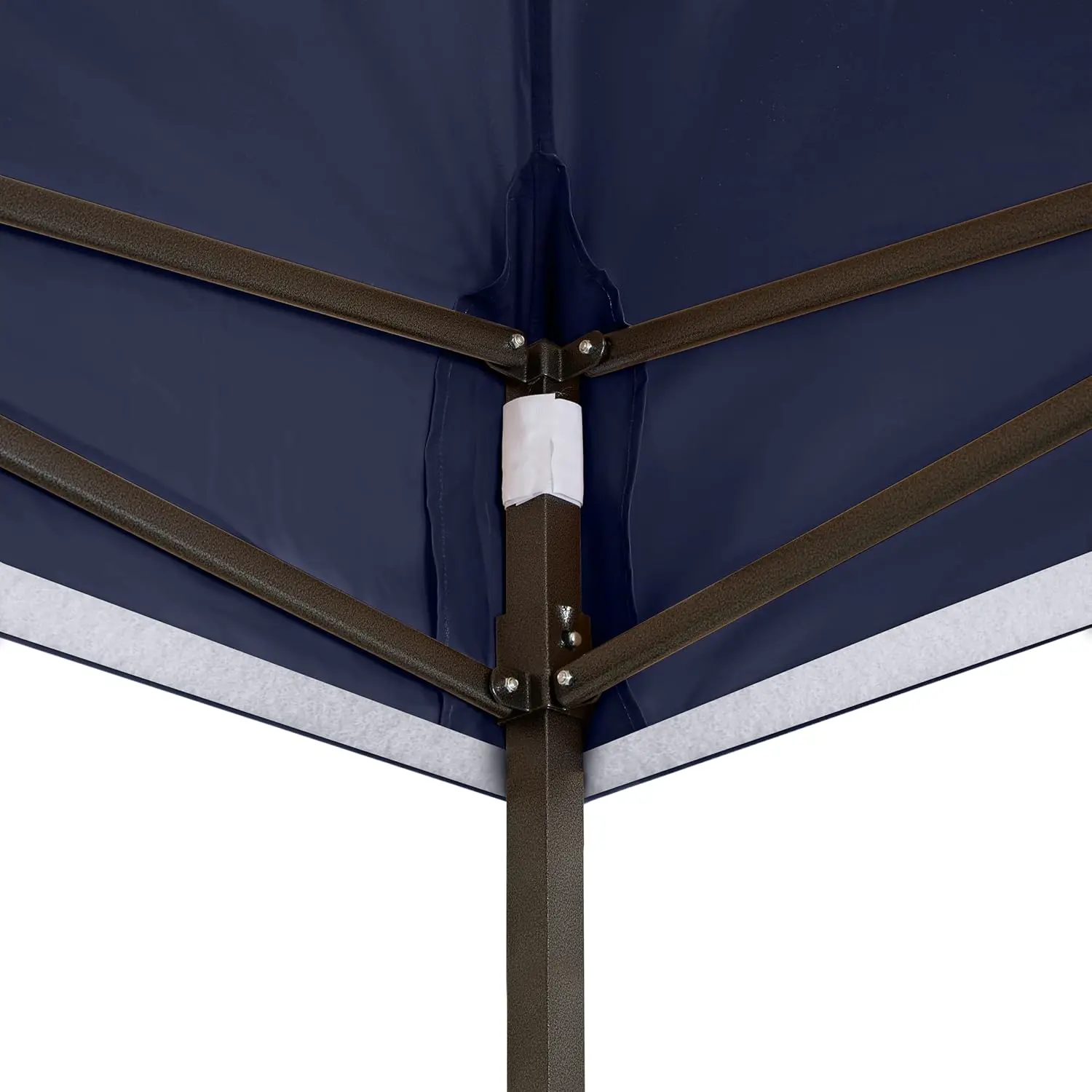 Tonnelle en métal bleu 3x3m vue 6