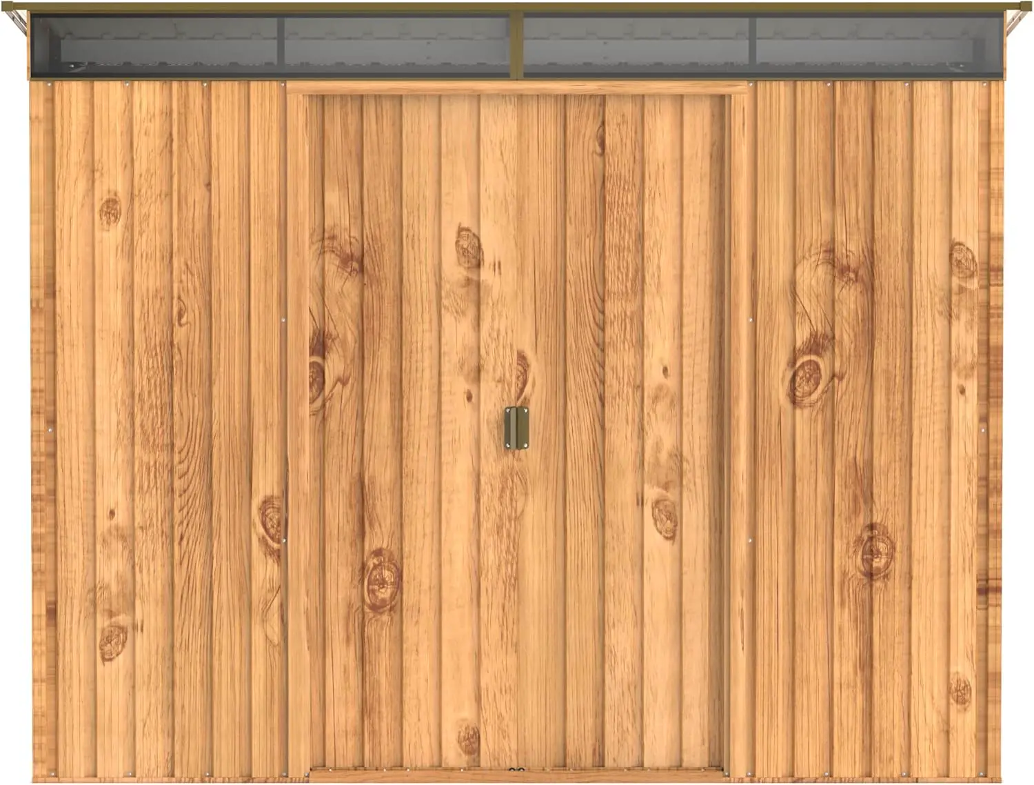 Abri de jardin en bois en métal 8 x 6 vue 8