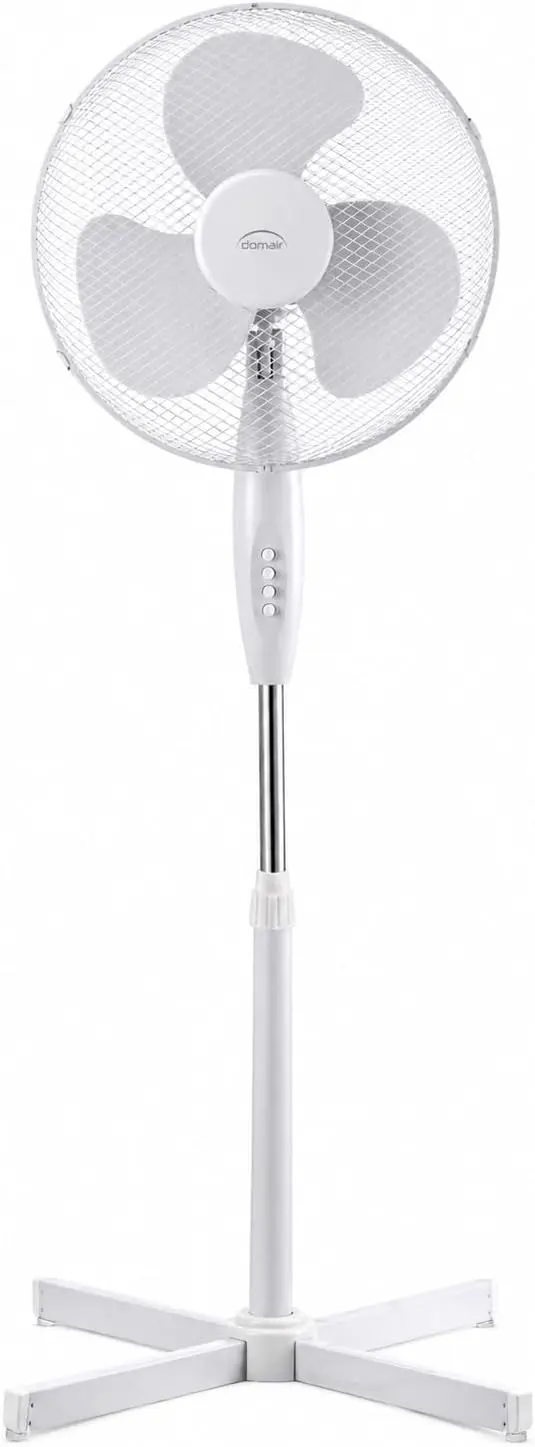 Ventilateur blanc 50 x 125 cm vue 2