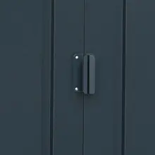 Abri de jardin en métal en acier anthracite 9,16 m² — contenu détaillé 8