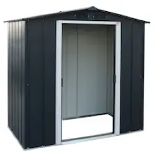 Abri de jardin en métal en acier anthracite 9,16 m² — contenu détaillé 11