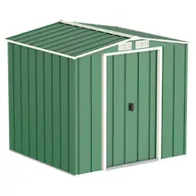 Abri de jardin en métal en acier anthracite 9,16 m² — contenu détaillé 12