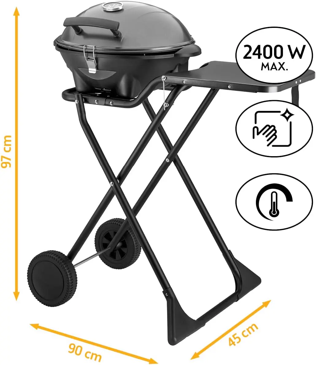 Barbecue électrique 44 x 33,5 cm vue 2