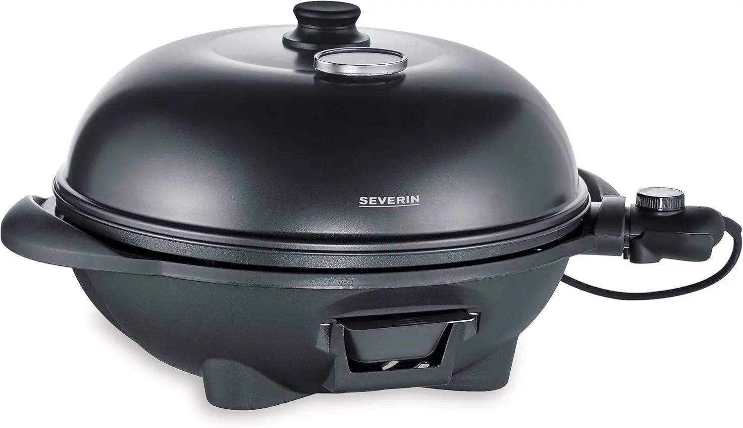 Barbecue électrique en aluminium noir vue 6