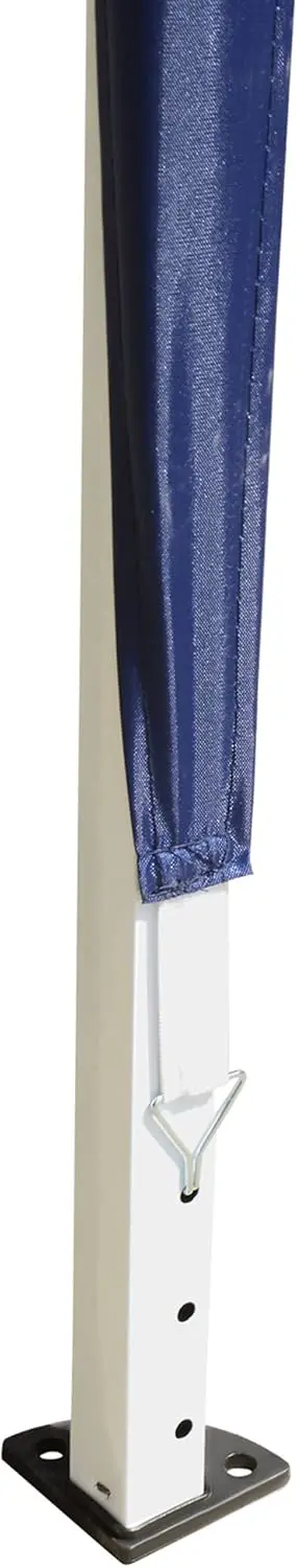 Tonnelle en métal bleu 3x3m vue 8