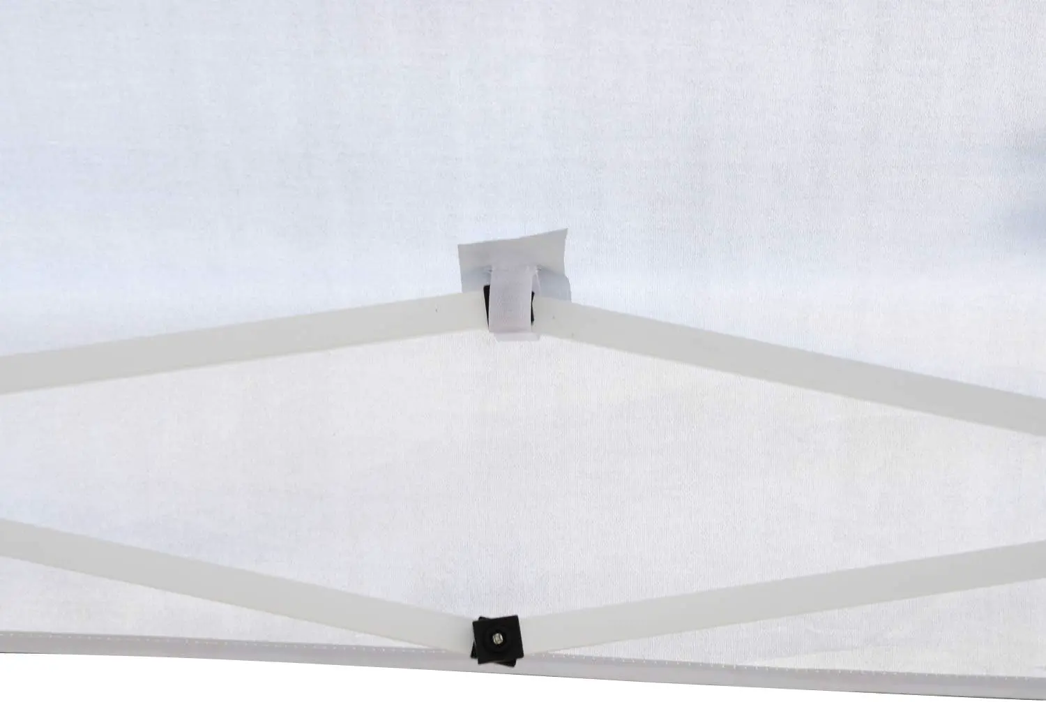 Tonnelle en métal blanc 3x3m vue 9
