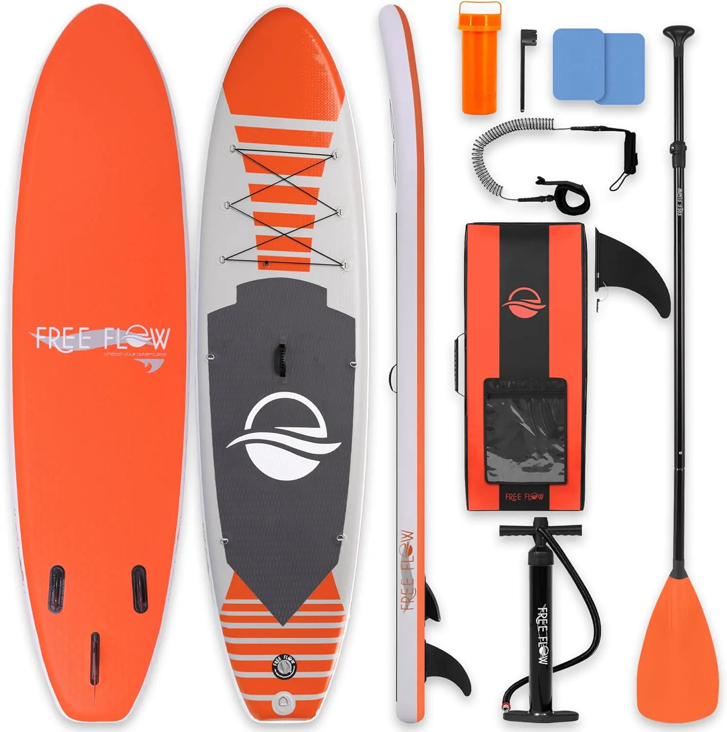 SereneLife Stand Up Paddle Gonflable Adulte 6”