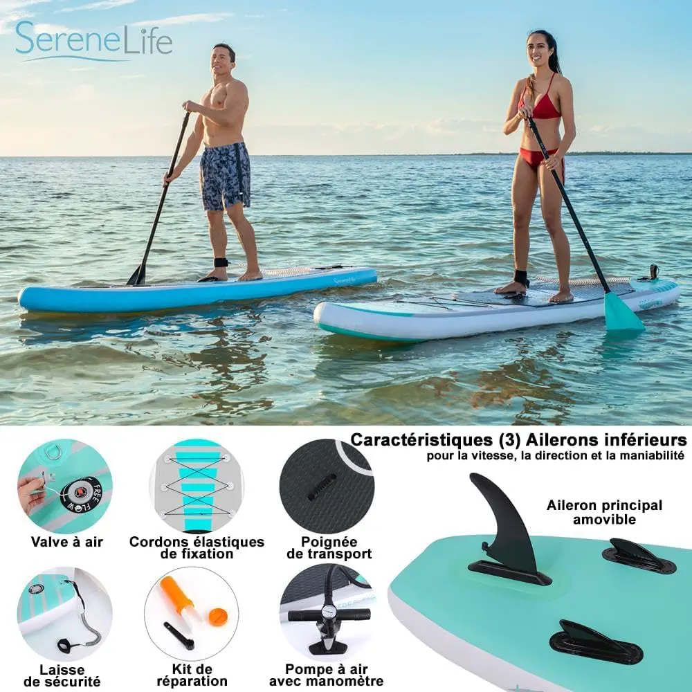 Paddle gonflable en aluminium vue 8