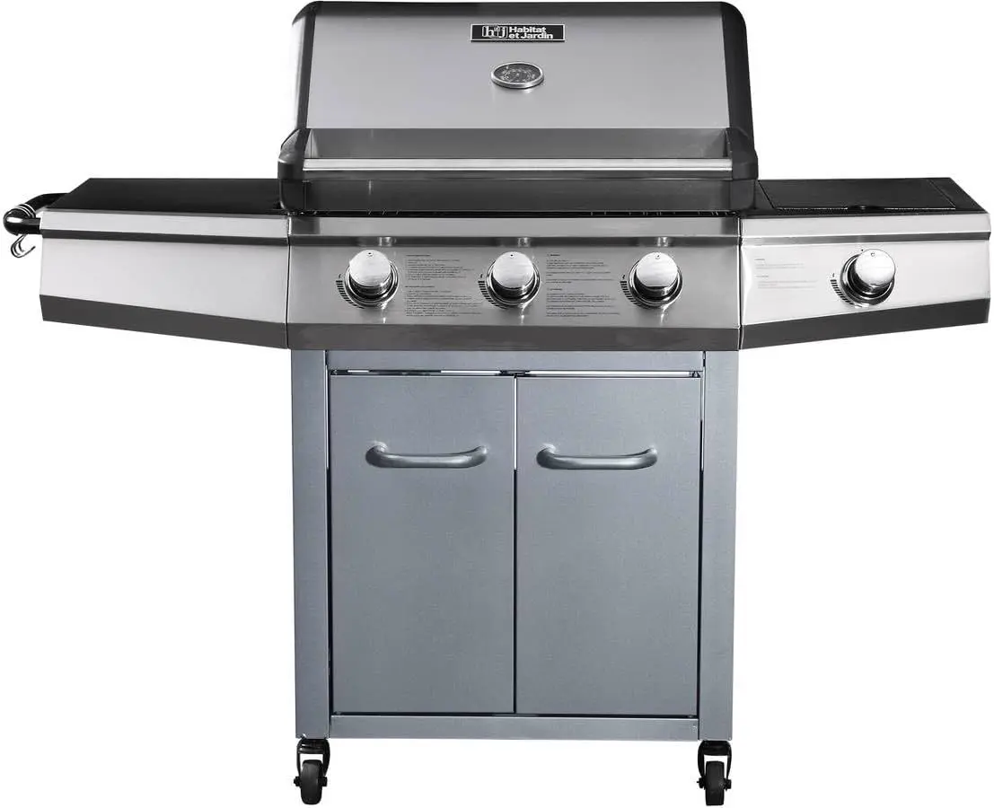Barbecue à gaz 3 x 10,5 vue 2