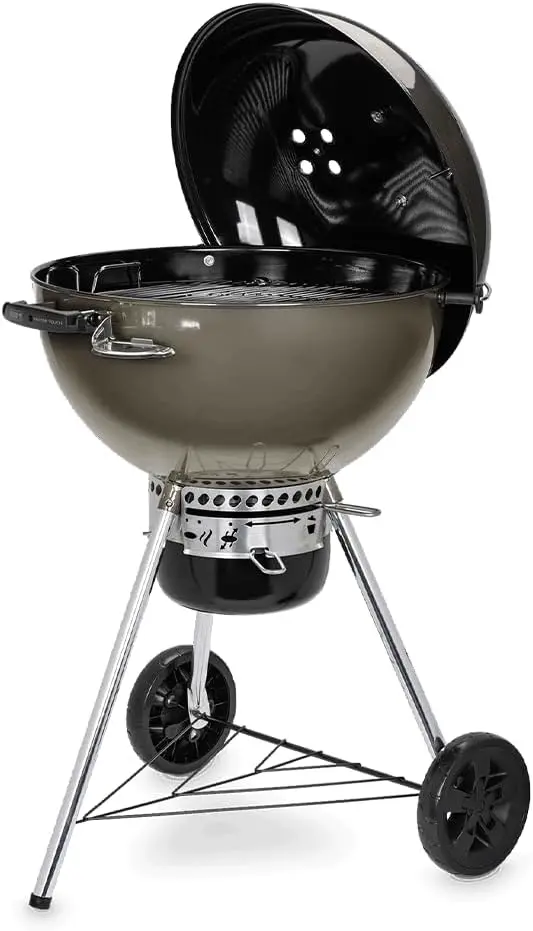 Barbecue weber en acier gris 118 x 76 vue 2