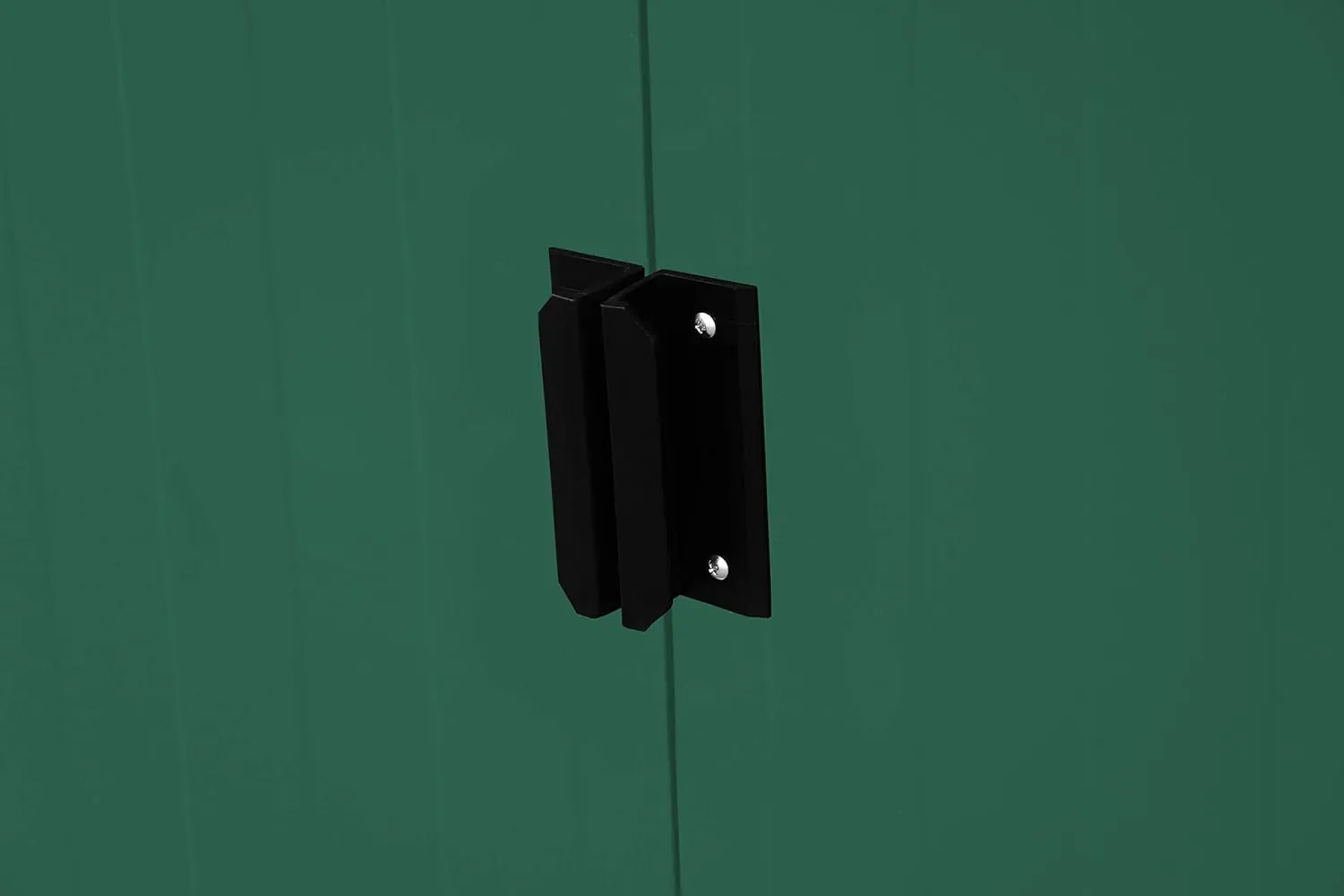 Abri de jardin en métal en métal vert 2,17 m² vue 4