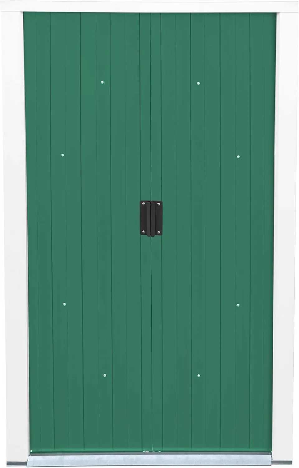 Abri de jardin en métal en métal vert 2,17 m² vue 6