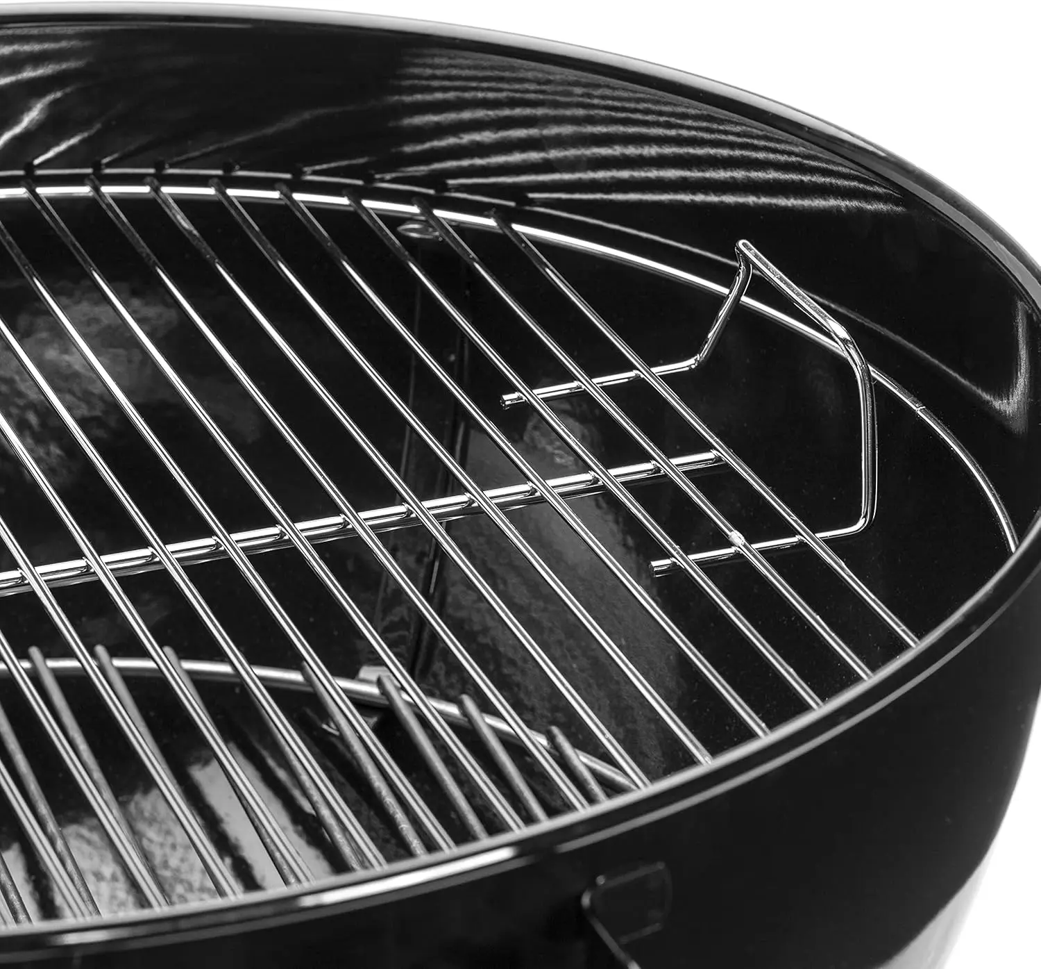 Barbecue weber en acier noir vue 5