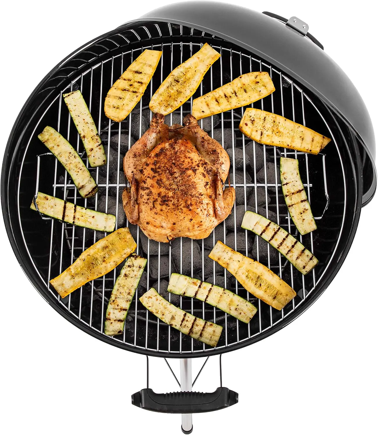 Barbecue weber en acier noir vue 13