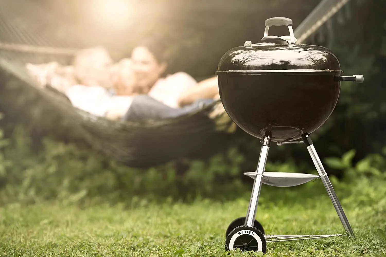 Barbecue weber en acier noir vue 14