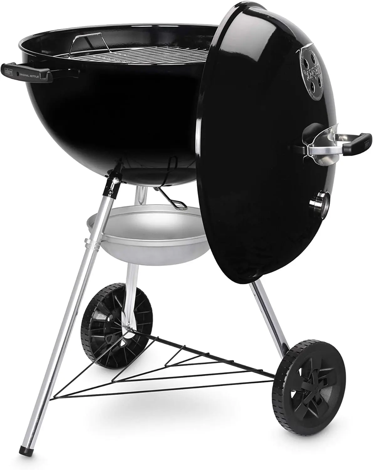 Barbecue weber en acier noir vue 21