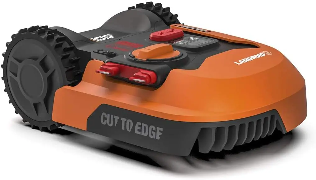 Robot tondeuse orange 2000 m² vue 1