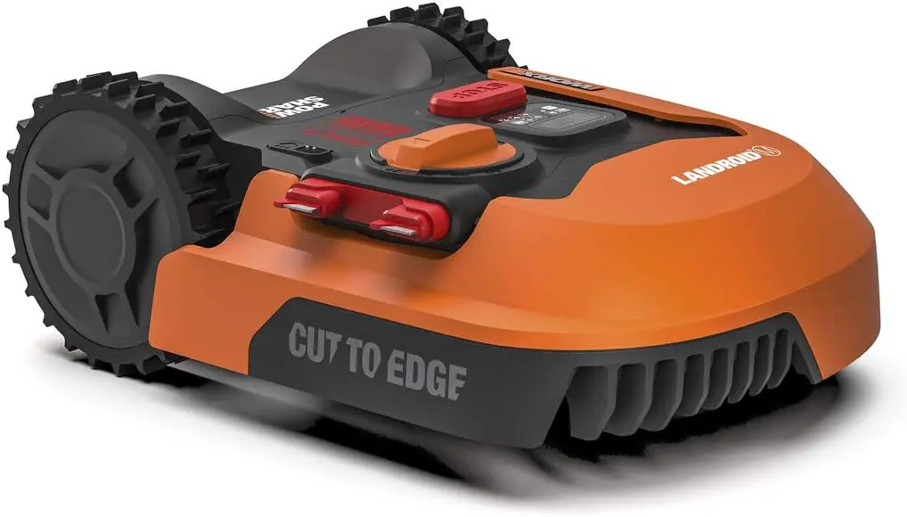 Robot tondeuse orange 700 m² vue 1